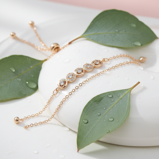 Rozensteen Armband - Glamicle Stijl